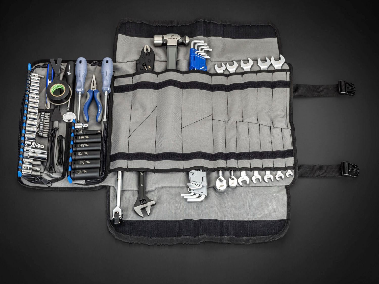 84pc Ford Bronco Tool Roll Kit rockworkx