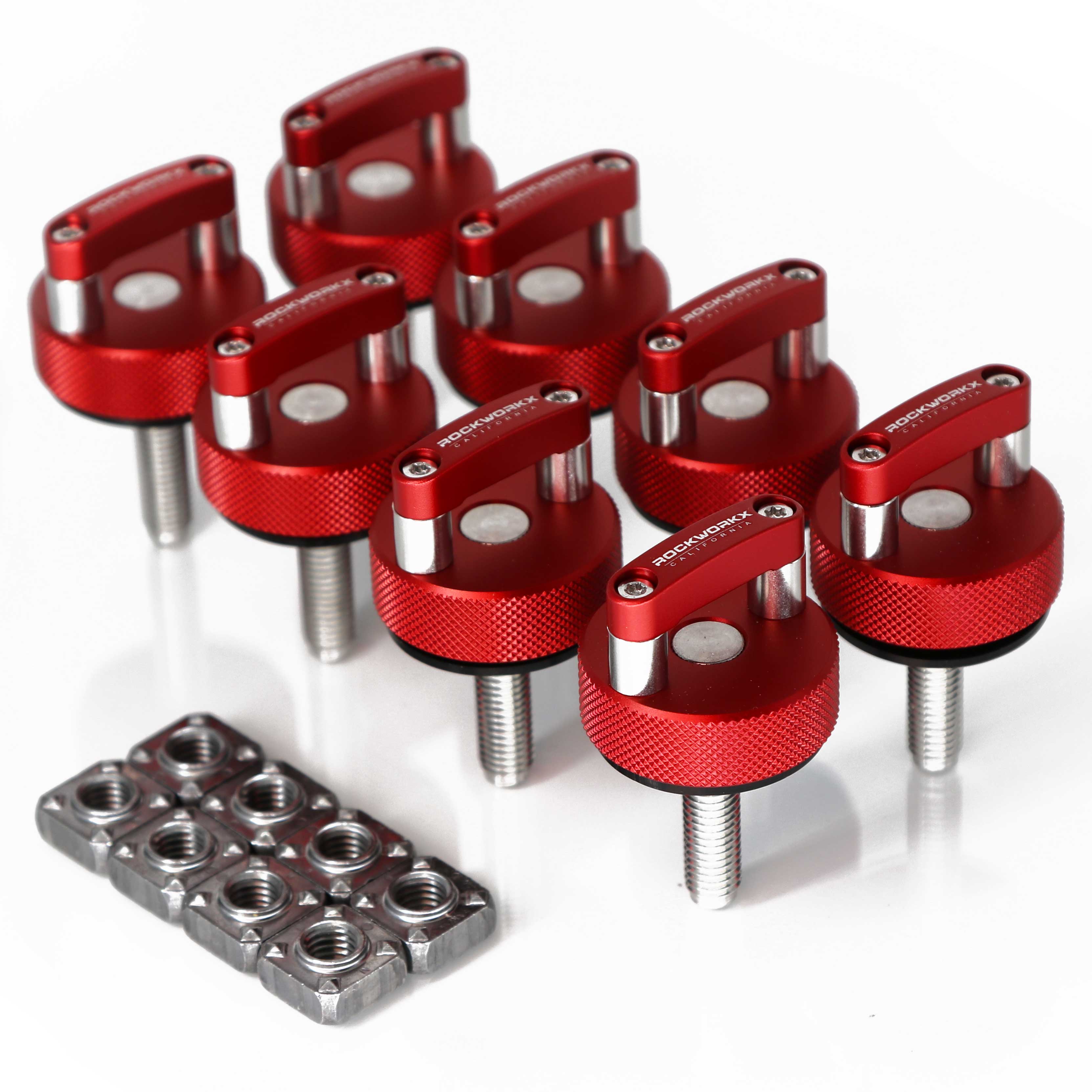 JEEP Wrangler JK, JL & JT Hard Top Quick Removal Thumb Screws ...