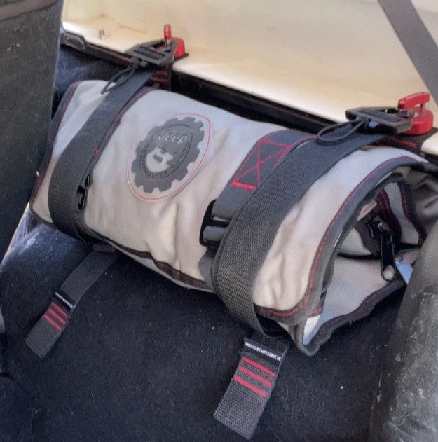 JEEP WRANGLER  Ready Kit – JEEP Tool Roll + 6 Thumbscrews + 32" Straps! - NOW AVAILABLE!- rockworkx