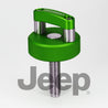 JEEP Wrangler JK, JL & JT Hard Top Quick Removal Fastener Thumb Screws, integrated D Ring, ROCKWORKX Billet Aluminum (Six Piece Set) rockworkx
