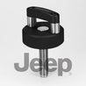 JEEP Wrangler JK, JL & JT Hard Top Quick Removal Fastener Thumb Screws, integrated D Ring, ROCKWORKX Billet Aluminum (Six Piece Set) rockworkx