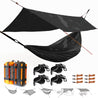 Rockworkx Multi use Hammock Set   2 Double Hammocks & Tent peg kit rockworkx