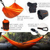 Rockworkx Multi use Hammock Set   2 Double Hammocks & Tent peg kit rockworkx